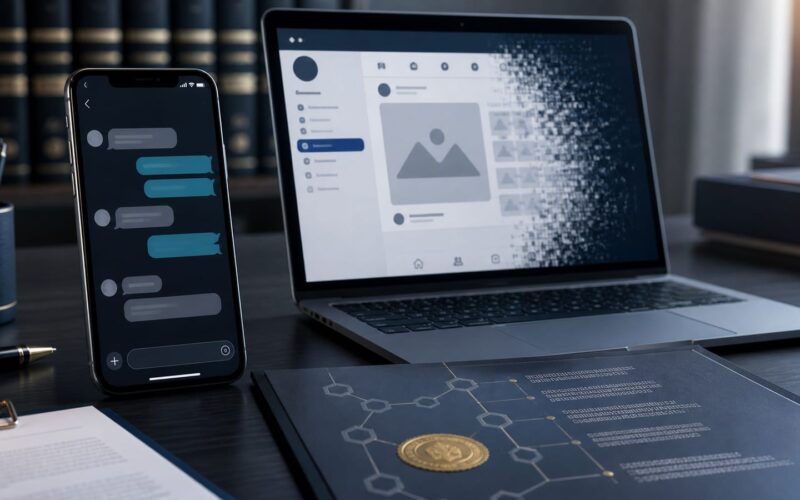 Provas digitais devem ter validação técnica ou registro de cadeia de custódia para serem consideradas pelo judiciário.