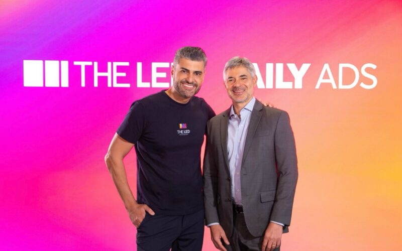Richard Albanesi, Founder & CEO da THE LED, e Heitor Pontes, Founder da TailyAds e novo diretor de Novos Negócios da THE LED.