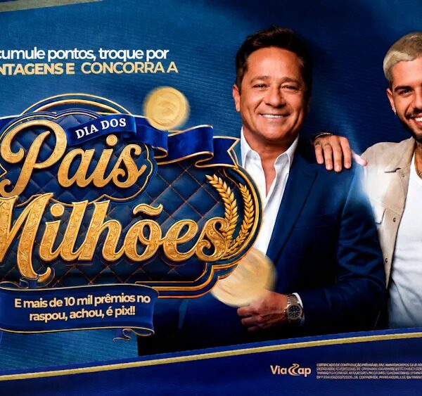 Clube de Benefícios Pix do Milhão transforma o Dia dos Pais em ação de R$ 2 milhões.