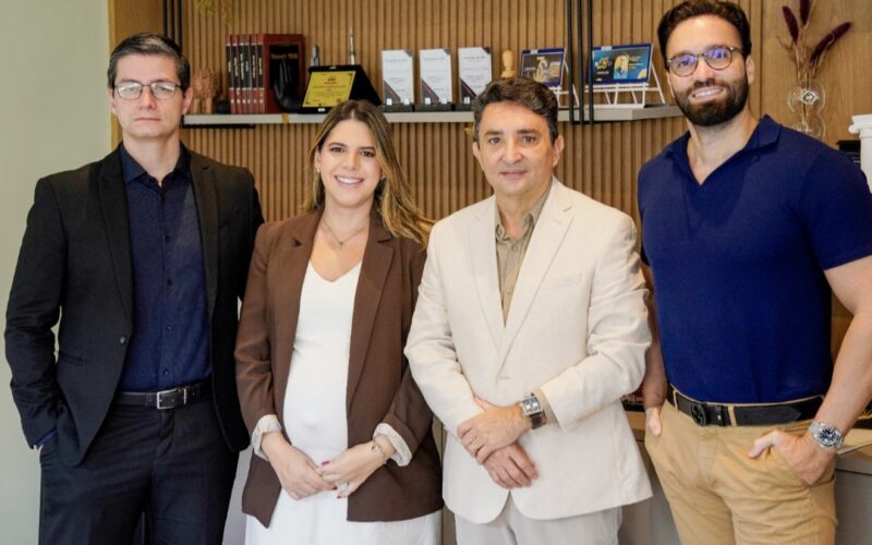 João Dornelles, Luana Borges, Eduardo Gomes de Matos e Eduardo Hamdan