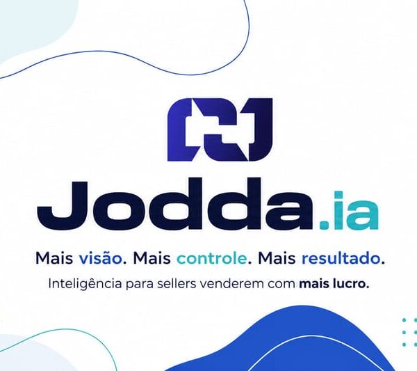 Jodda.ia, sistema de gestão com IA para empresas que vendem em marketplaces, com aplicação em precificação, publicidade, promoções e rentabilidade.