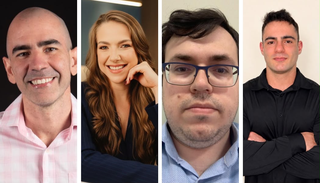 Marco Orsini, Luiza Travalloni, Wladimir Bocca e Guilherme Reinheimer
