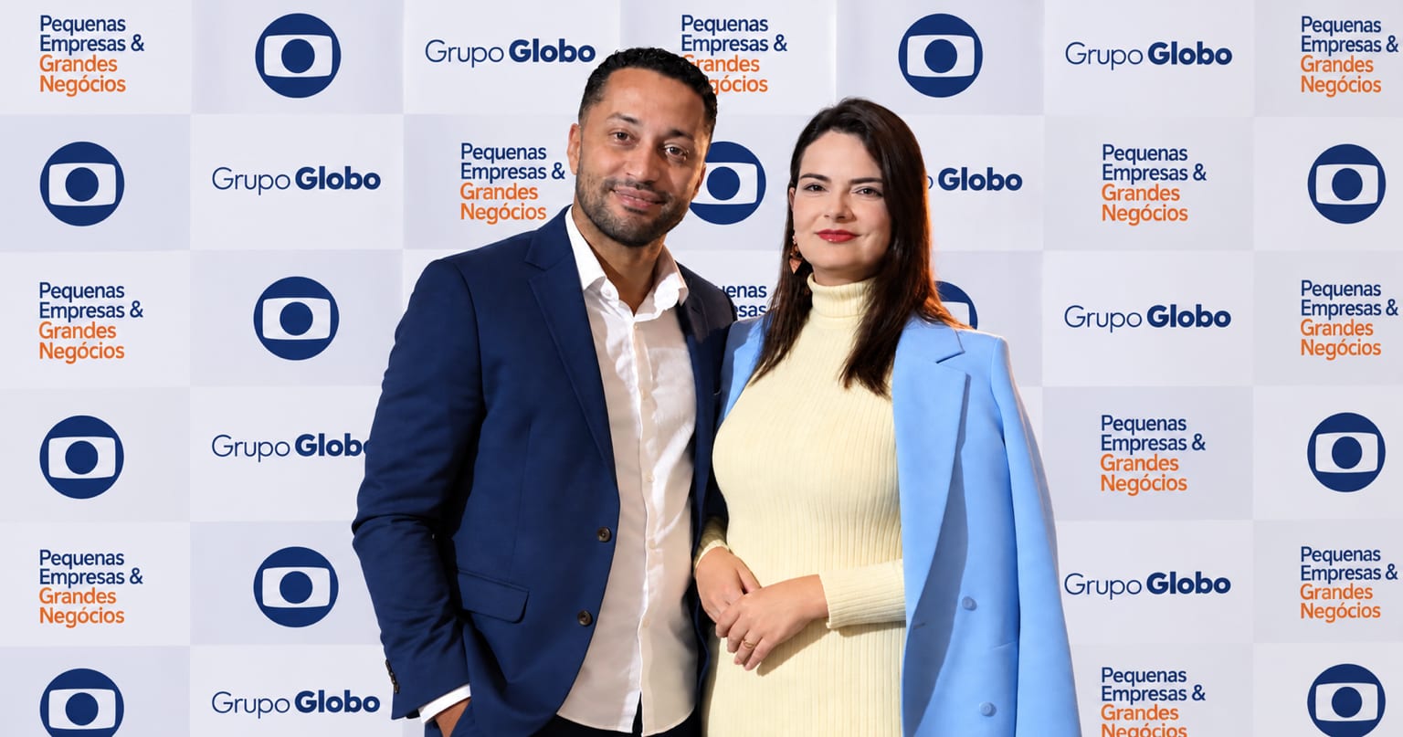 Mayron e Vanuza, fundador e diretora da Conexão Praia