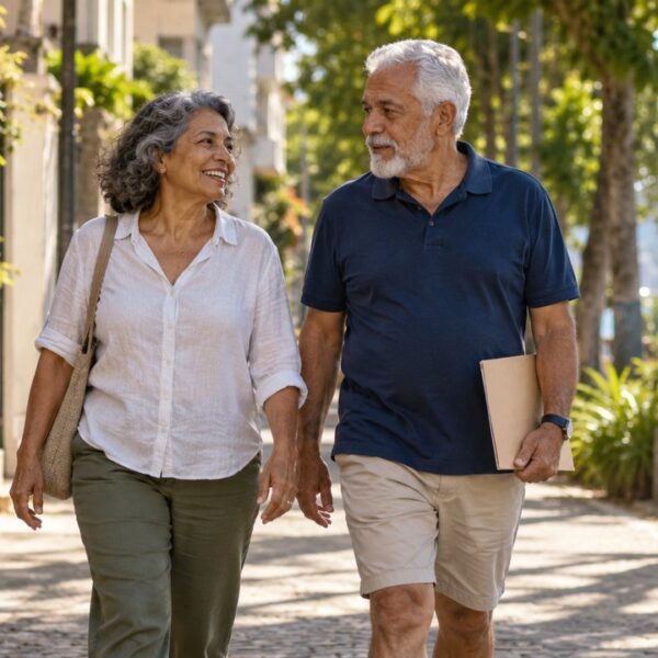 Casal acima dos 60 anos; o mercado de planos criou produtos específicos para esse público.
