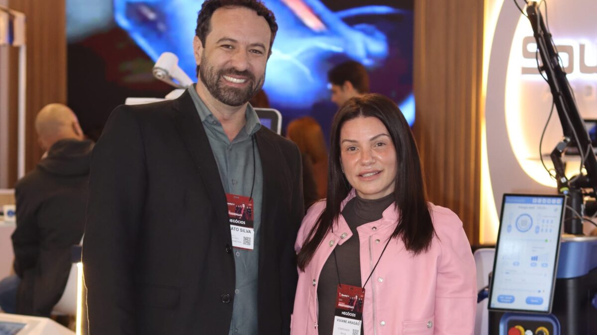 Renato Silva, da Tessora, desenvolve a Eathern Longevité, marca de skincare de Viviane Aragão que tem presença na Beauty Fair.